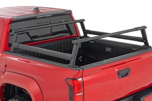 Toyota Tacoma Bed Rack - Rough Country - Half Rack, Aluminum - '24-'25